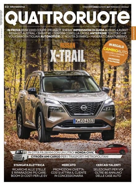 Quattroruote Italia – novembre 2022 Cover