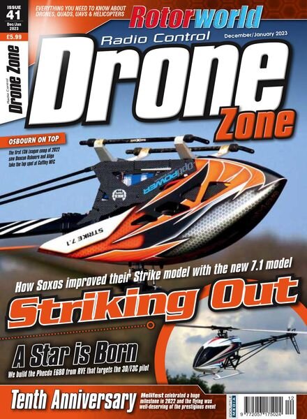Radio Control DroneZone – Issue 41 – December 2022 – January 2023 Cover