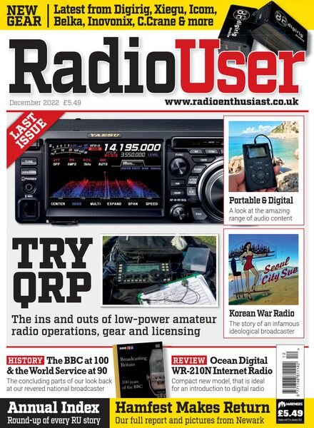 Radio User – December 2022 Cover