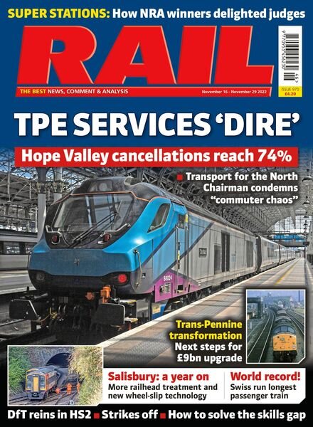 Rail – November 12 2022 Cover