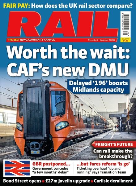 Rail – October 29 2022 Cover