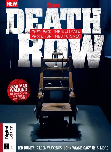 Real Crime Bookazine – Death Row – 2nd Edition 2022 Cover