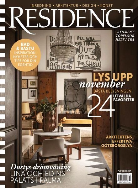 Residence – oktober 2022 Cover