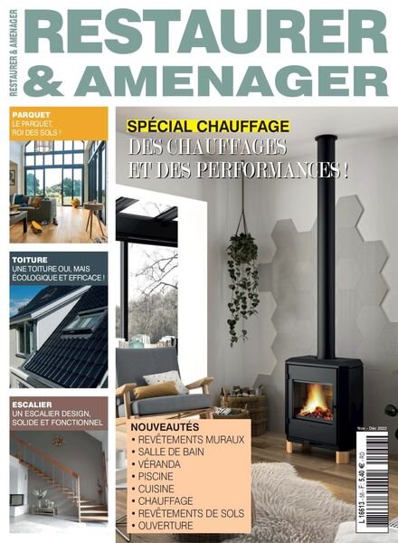 Restaurer et Amenager – novembre 2022 Cover