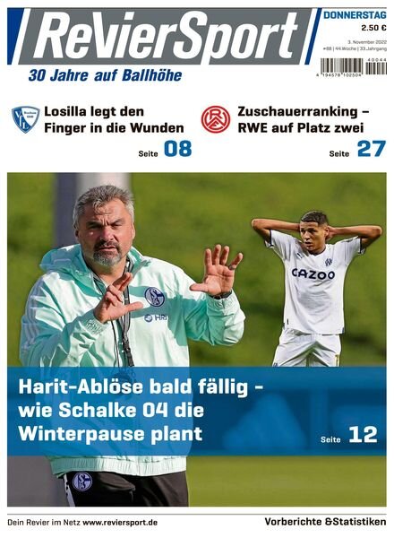 RevierSport – 03 November 2022 Cover