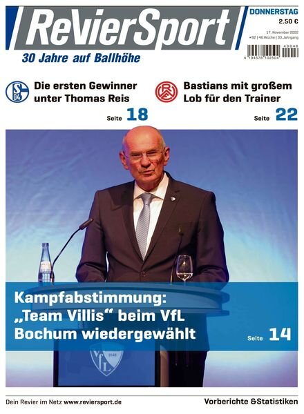 RevierSport – 17 November 2022 Cover