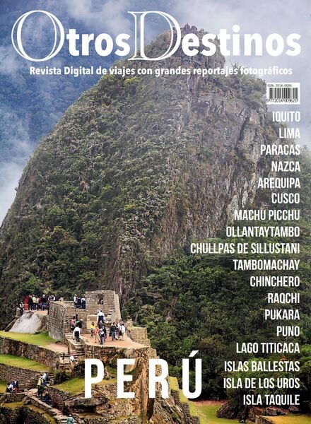 Revista Otros Destinos – noviembre 2022 Cover