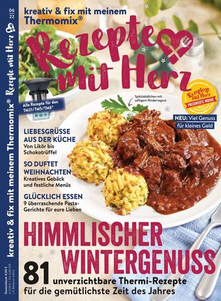 Rezepte mit Herz – November 2022 Cover