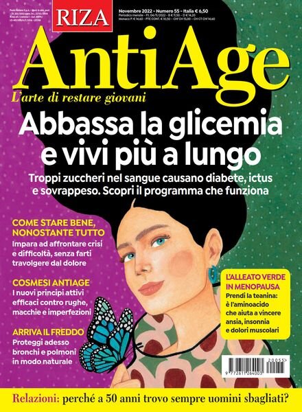 Riza AntiAge – Novembre 2022 Cover