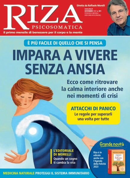 Riza Psicosomatica – Novembre 2022 Cover