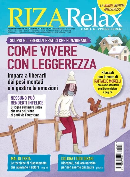 Riza Relax – Novembre 2022 Cover