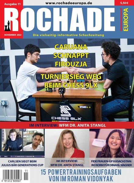 Rochade Europa – Oktober 2022 Cover