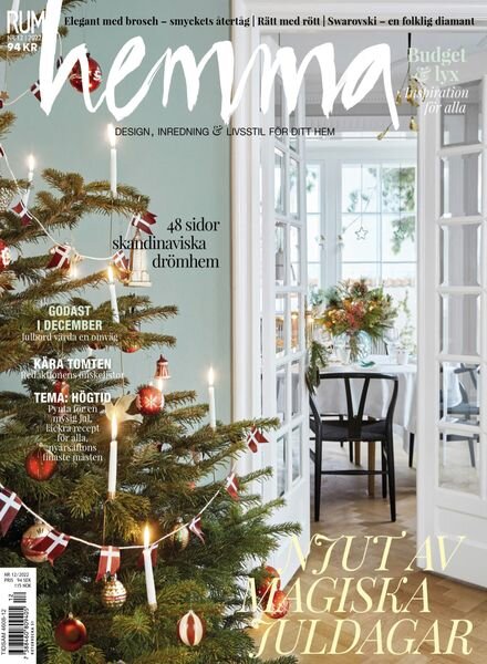 Rum Hemma – november 2022 Cover