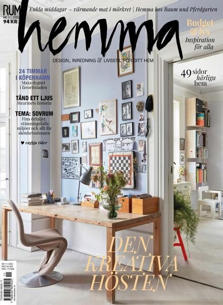 Rum Hemma – oktober 2022 Cover