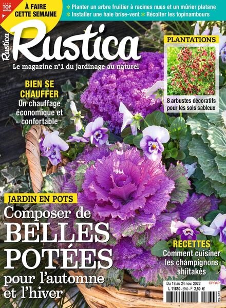 Rustica – 18 novembre 2022 Cover