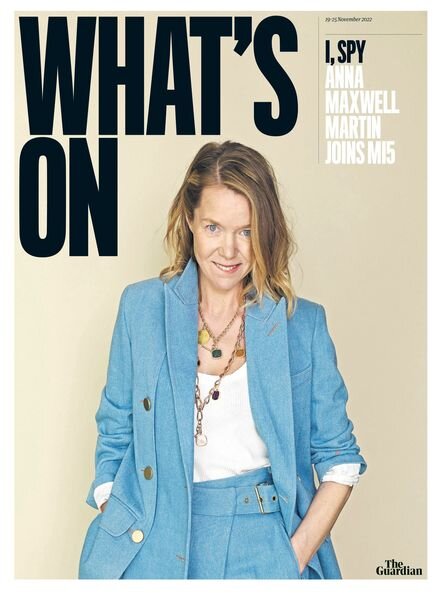 Saturday Guardian – What’s On – 19 November 2022 Cover