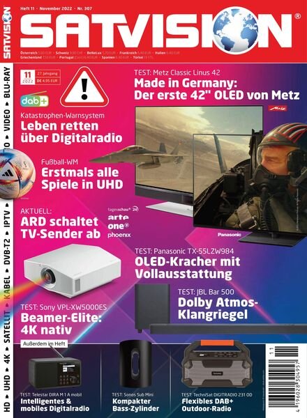 Satvision – November 2022 Cover