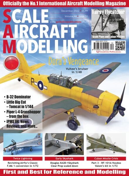 Scale Aircraft Modelling – December 2022 Cover