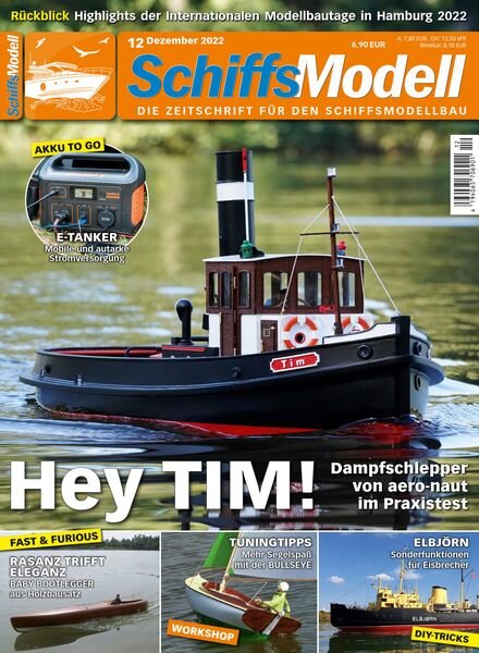 SchiffsModell – Dezember 2022 Cover