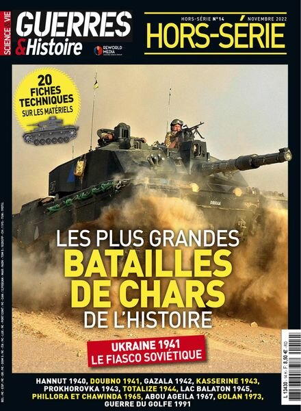 Science & Vie Guerres & Histoire – novembre 2022 Cover