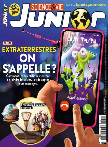 Science & Vie Junior – decembre 2022 Cover