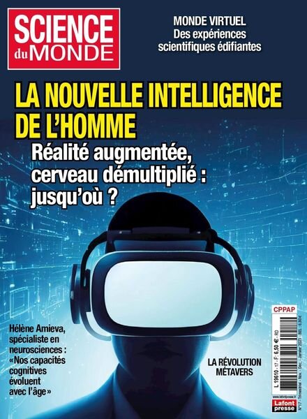Science du monde – novembre 2022 Cover