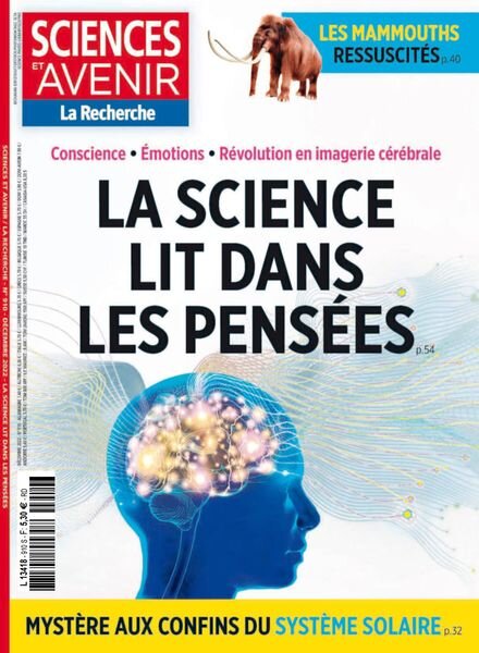 Sciences et Avenir – Decembre 2022 Cover