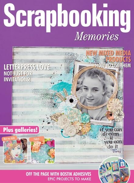 Scrapbooking Memories – November 2022 Cover