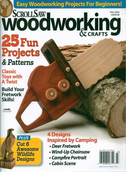 ScrollSaw Woodworking & Crafts – Fall 2022 Cover