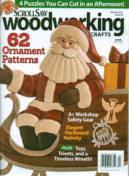 ScrollSaw Woodworking & Crafts – Winter 2022 Cover