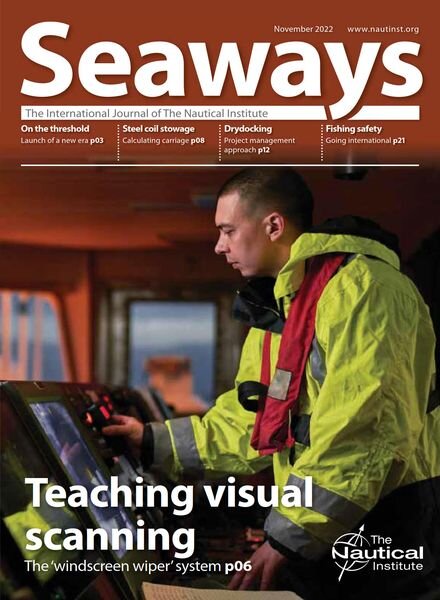 Seaways – November 2022 Cover