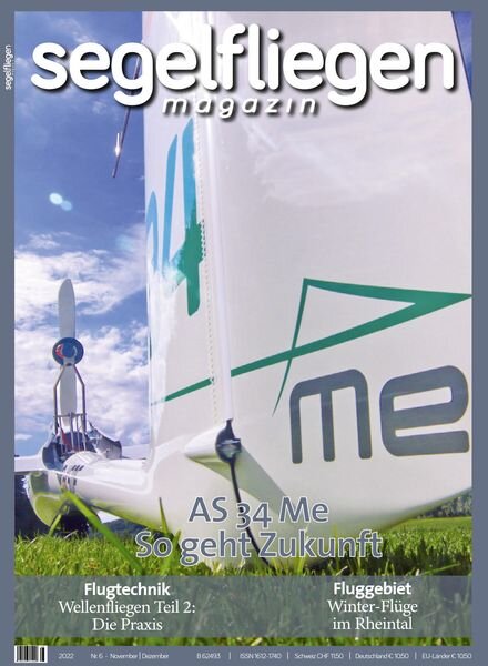 Segelfliegen – November-Dezember 2022 Cover