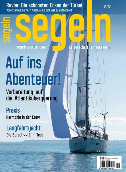 segeln – 09 November 2022 Cover