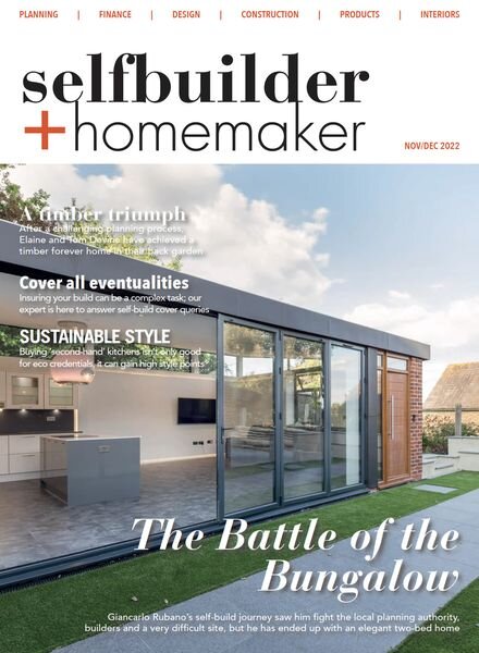 Selfbuilder & Homemaker – November-December 2022 Cover