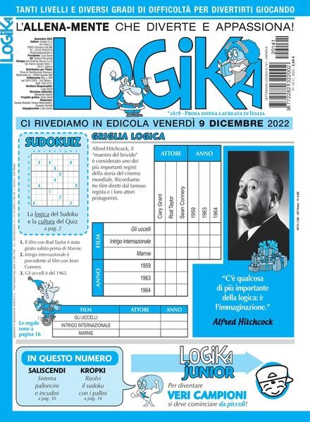 Settimana Logika – 10 novembre 2022 Cover