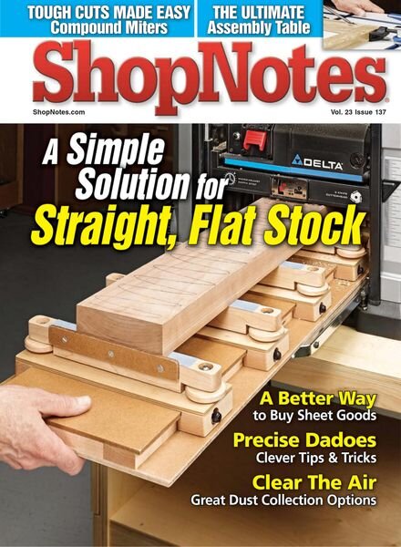 ShopNotes Magazine – April 2022 Cover