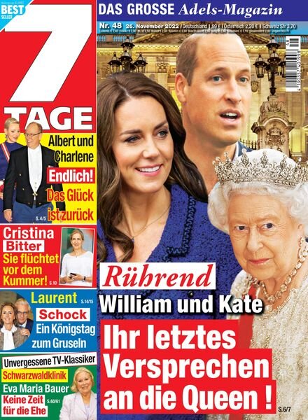 Sieben Tage – 26 November 2022 Cover