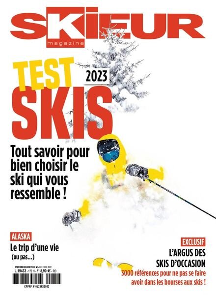 Skieur Magazine – octobre 2022 Cover