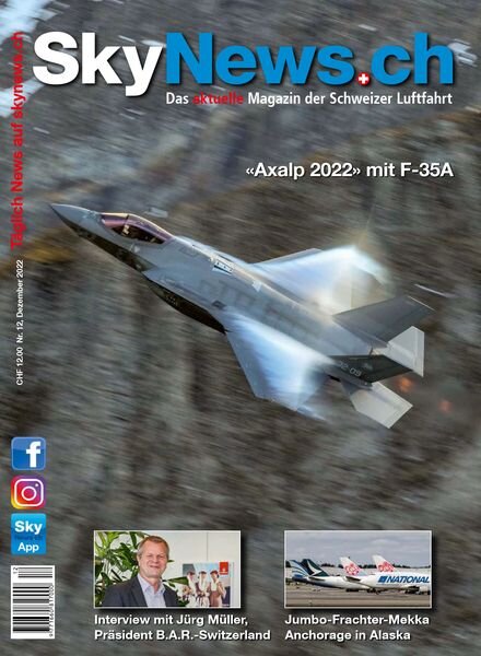 SkyNews.ch – Dezember 2022 Cover
