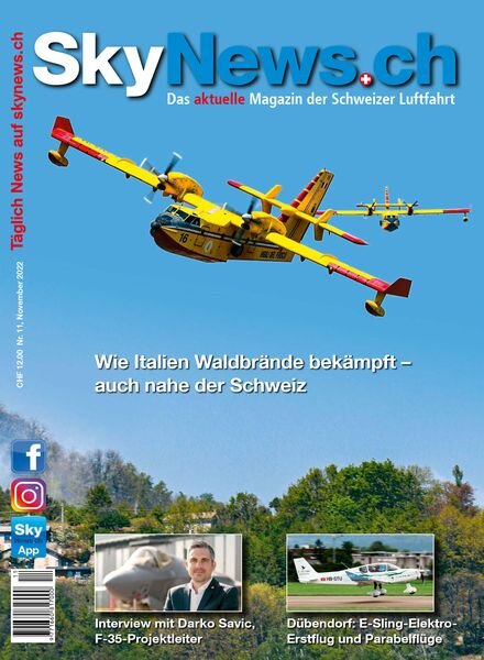 SkyNews.ch – November 2022 Cover