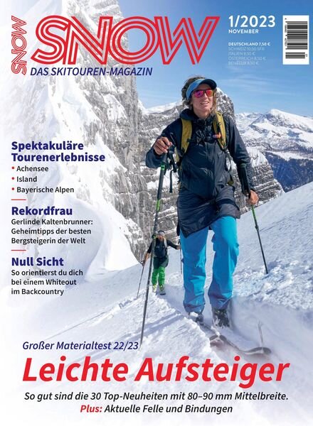 SNOW – Oktober 2022 Cover