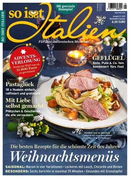 So isst Italien – Januar 2023 Cover