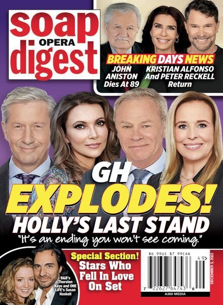 Soap Opera Digest – December 05 2022 Cover