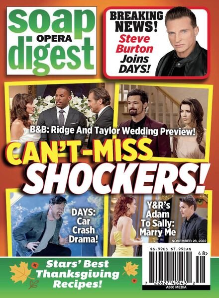 Soap Opera Digest – November 28 2022 Cover