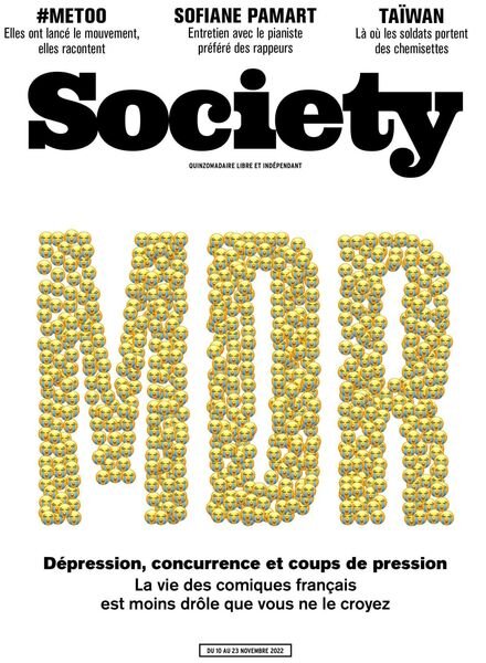 Society – 10 novembre 2022 Cover