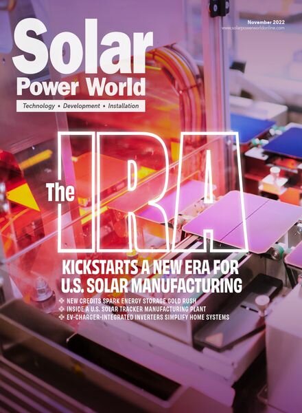 Solar Power World – November 2022 Cover
