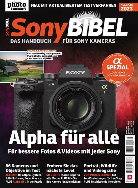 SonyBIBEL – November 2022 Cover