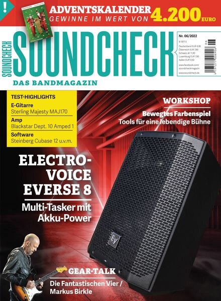 SOUNDCHECK – November 2022 Cover