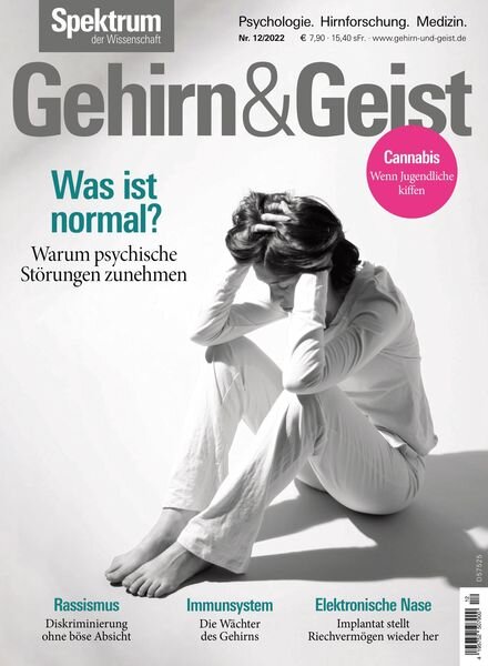Spektrum – Gehirn&Geist – 04 November 2022 Cover