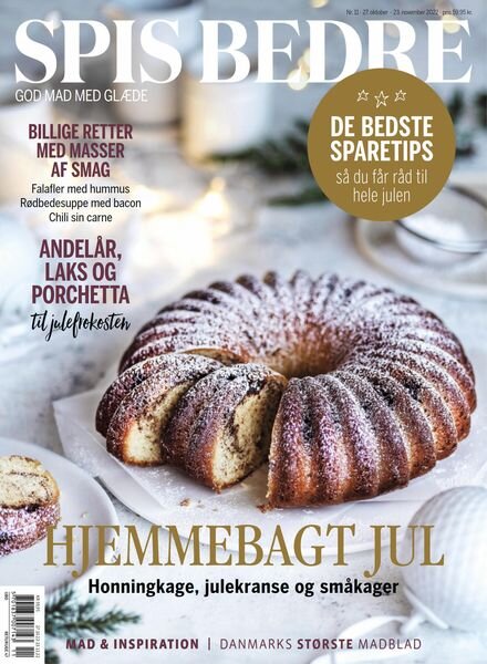 Spis Bedre – 27 oktober 2022 Cover